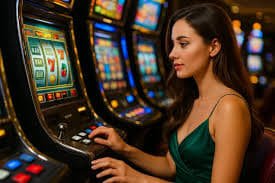 haha777 game lobby showing slots and live casino categories on mobile